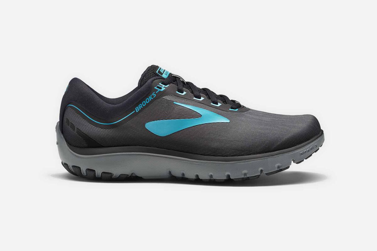 Brooks PureFlow 7 Grey Black Green CA0513 428 Women